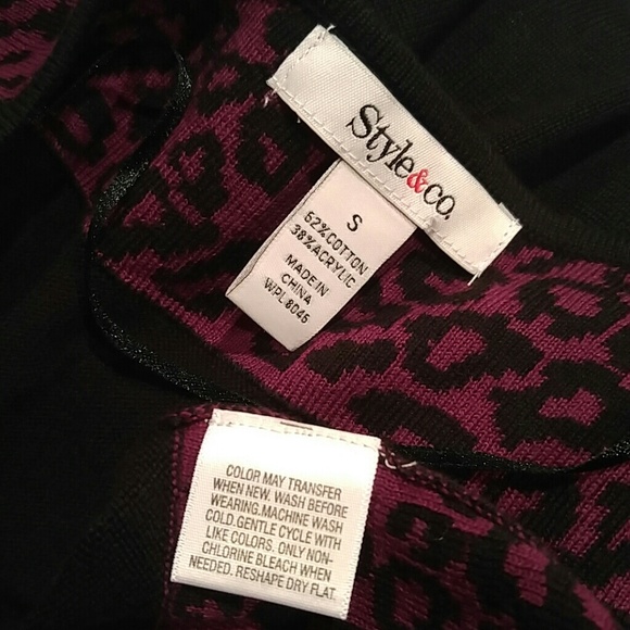 Style & Co  Tunic Sweater - Picture 3 of 3